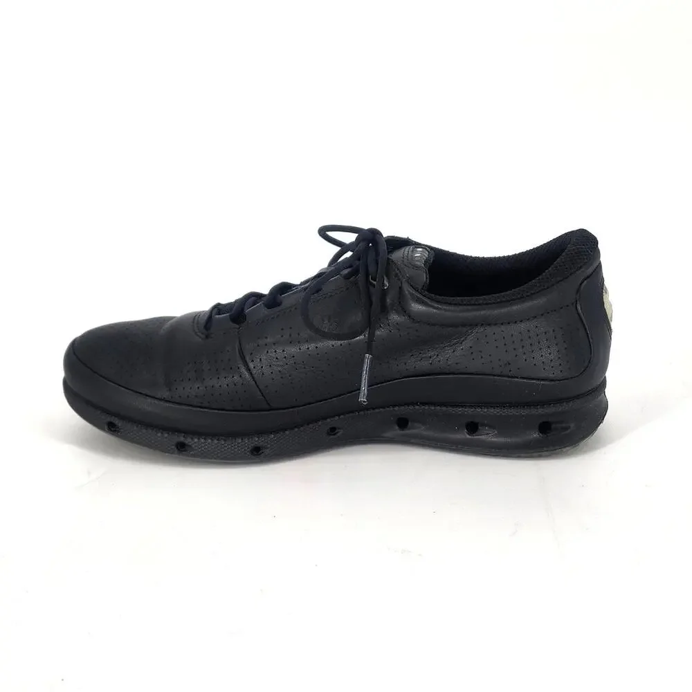 ECCO Black Leather Lace-Up Comfort Walking Shoes Women’s EU 37 US 6